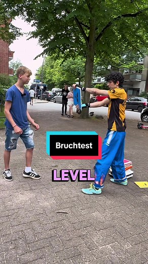 Social Experiment: Tritt-Levels bis Level 15