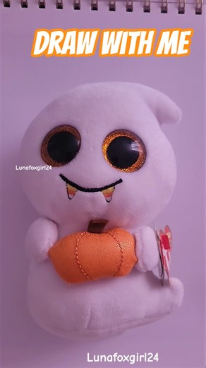 Draw with me👻🎃#art #beanieboo #beaniebooHalloween