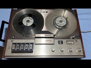 Philips 4308 Tape Recorder 1968 Year