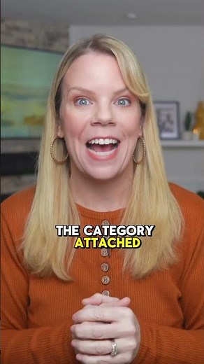 Making organizing crazy fast by using pre-determined categories!