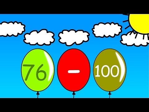 Counting Numbers 76-100