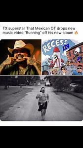 155K views · 3.4K reactions | How Is It Sounding ⁉️ - TX superstar #ThatMexicanOT drops new music video "Running" off his new album “Recess”  #texasmusicscene #texasrap #texasrapper #mexicanot #fyp #reels | Soy Tan Tejano | Facebook