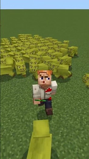 I made every Pig in Minecraft Shrek!