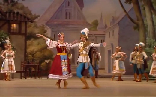 波兰玛祖卡舞 Bolshoi Ballet Coppelia Mazurka_