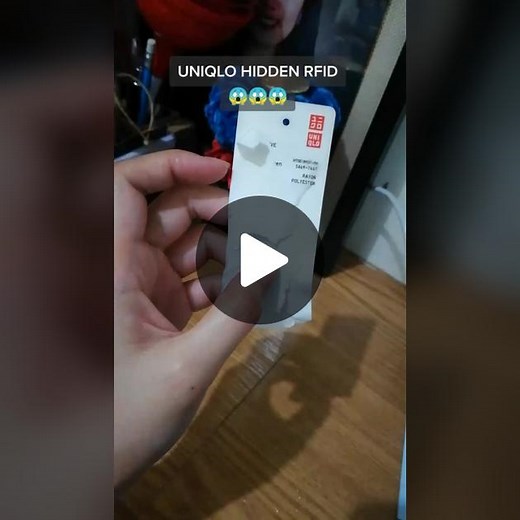 UNIQLO HIDDEN RFID 😱😱😱😱😱😱 #fyp #uniqlo