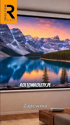Ekran do projektora w roltomrolety.pl – do domu i biura