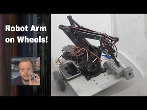 Robotics Project - Wheeled Robot Arm with Raspberry Pi and Arduino