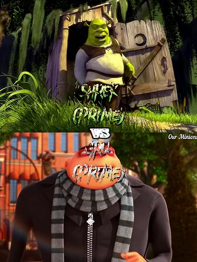 Shrek vs Gru: Epic Battle of Characters