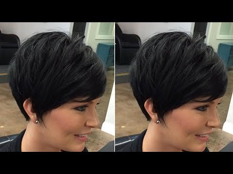 Long Pixie Haircut & Hairstyle for women | Pixie Variation | Short Layered cutting techniques