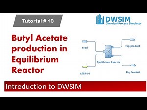 Butyl Acetate Production in Equilibrium Reactor