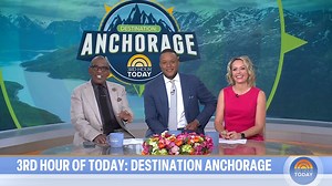 3rd Hour of TODAY co-hosts Craig Melvin, Al Roker and Dylan Dreyer are heading to Anchorage, Alaska, for the summer solstice in June. They will be there during one of the brightest times of the year when the sun barely sets and there's almost 24 hours of daylight. (Sponsored by Visit Anchorage) | Today Show