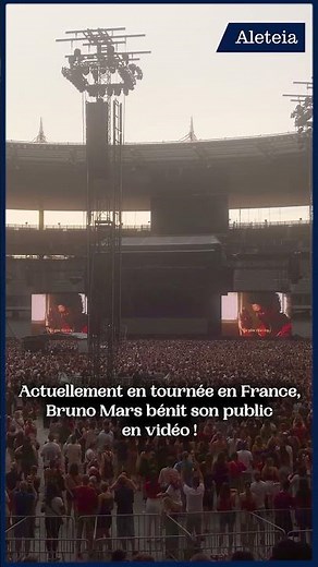 La bénédiction de Bruno Mars !