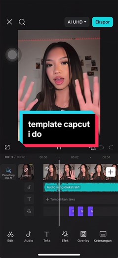 CapCut Template for 'I Do' Video