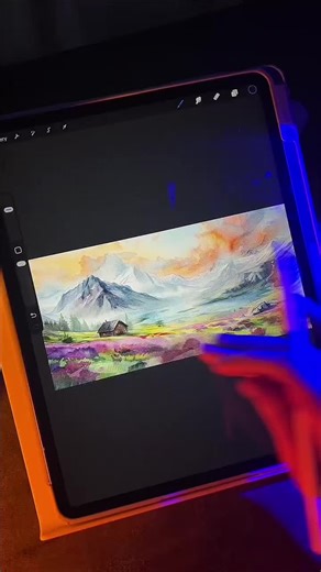 Retro texture tutorial on Procreate#procreate #procreatetutorial #digitalart
