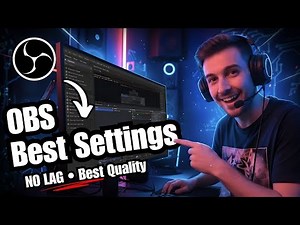 Best OBS Settings for 2025 🔥 | Smooth Recording & Streaming (No Lag!)
