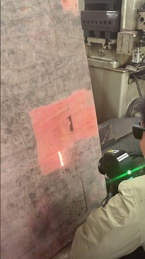 300W Pulse Cleaner Removes Wood Mold Stains Easily! Before & After #woodrepair #lasercleaning #sfx