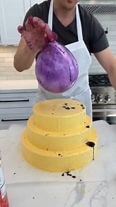 10M views · 76K reactions | when the balloon pops over the cake, the icing splatters across it nicely This original video was produced by Rick Lax Productions and Adam Trent | Home Hacks & Easy Snacks | Facebook