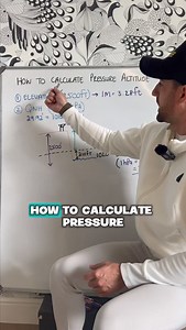 59K views · 2.5K reactions | Struggling with Pressure Altitude? Most...