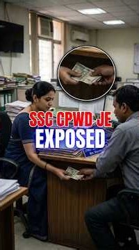 😲 SSC CPWD JE reality #sscje #ssc