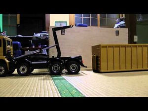 ラジコントラック アームロール MAN TGS 8x8 Abrollkipper ScaleART
