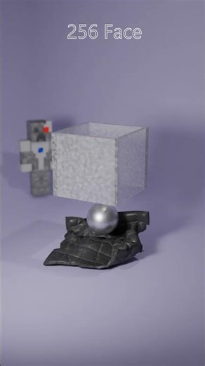 Minecraft Blender 3D Cloth and Ball Simulation