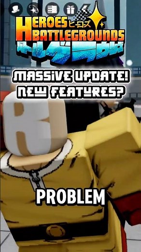 Heroes Battlegrounds Mid Update? Nope #HeroesBattlegrounds #Roblox