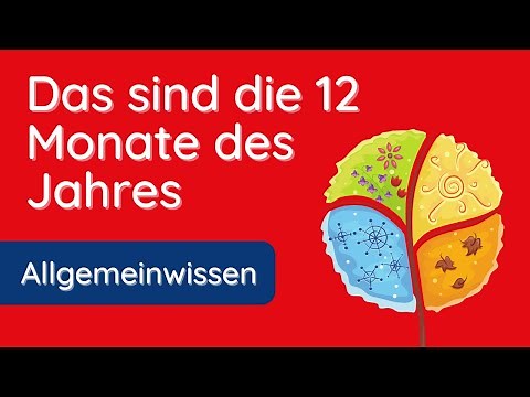 Die 12 Monate und ✅ die Jahreszeiten (A1-A2)