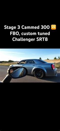Stage 3 Cammed 300 🆚 FBO, custom tuned 2008 Challenger SRT8 #challengerfam #challengersrt