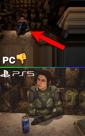 ☢️ ONLY PC Has This STALKER 2 Bug 💀 PS5 vs PC #Shorts #Stalker2 #ps5 #games #vs #comparison