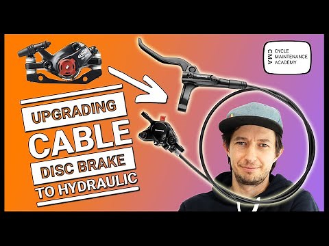 Upgrading cable disc brake to hydraulic - A step-by-step guide!