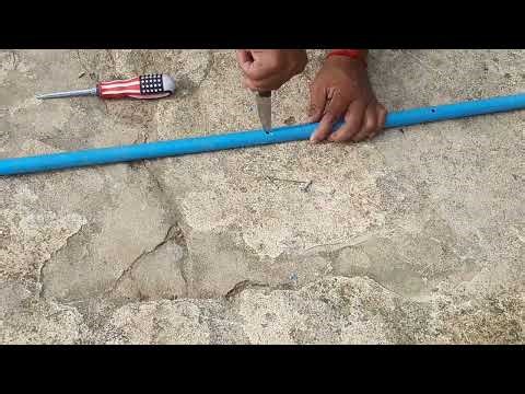 Technique to make PVC hand shower #diy #Indian #Hidi #Tech #foryou