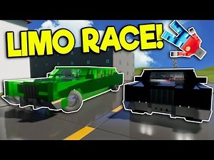 INSANE LEGO LIMO CHASE & TOWING CHALLENGE! - Brick Rigs Multiplayer Gameplay - New Map Race