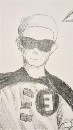 rap boy drawing 😎 #hiphop #rap #music #fypシ #art #drawing #eminem ‪@eminem‬