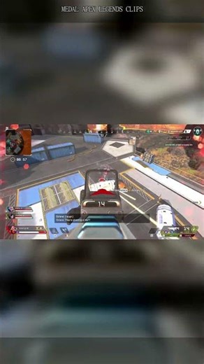 rough clutch against bots apex legends squad wipe #Shorts