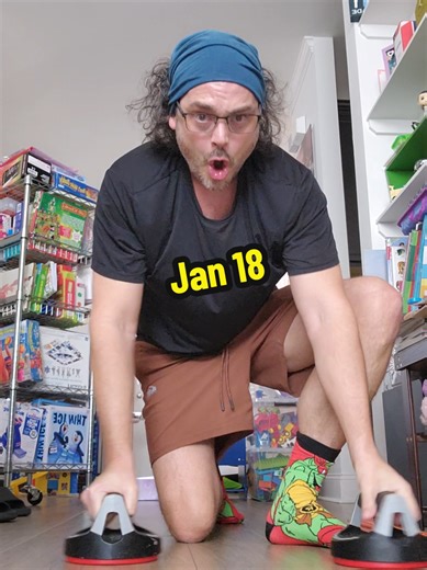 Jan 18th 18/365. One push up everyday adding one a day. Follow along with me, just a dad doing dad things. #pushups #pushupseveryday #fitnessjourney #dadlife #dsd
