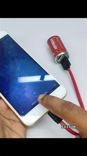 Amazing DIY power bank + torch #powerbank #shorts #diy #edison