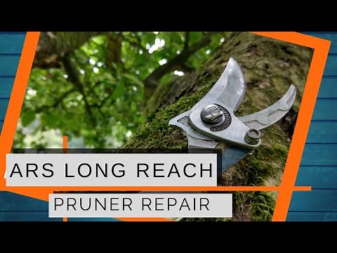 ARS 180ZF Telescopic Razor Edge Tree Pruner Repair and Service