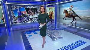 RODEO QUEEN: One of Mexico’s most popular sports is gaining popularity north of the border. This 21-year-old woman is one of its top athletes. | CBS Evening News