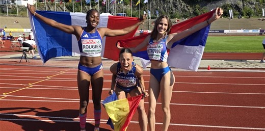 Medalie de aur pentru România la atletism, la Campionatele Europene U 23! Alexia Dospin a câștigat proba de triplusalt