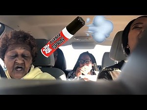 FART SPRAY PRANK ON GRANDMA !!