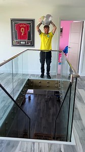 Stunt double prank, water balloon surprise and the staircase of doom 😂👀 #kristenhanby #amazing #funny #troll #nathalie | Kristen Hanby