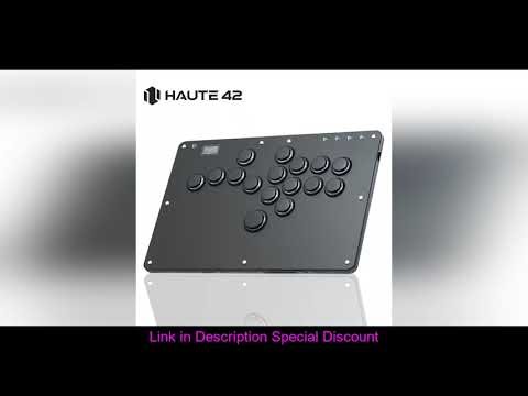 Haute42 Controle Arcade Joystick Hitbox Controller Button Rim Hitbox Leverless Arcade Controller For