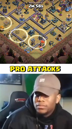 Pro Attacks CWL #ytshorts #clashofclans #shorts