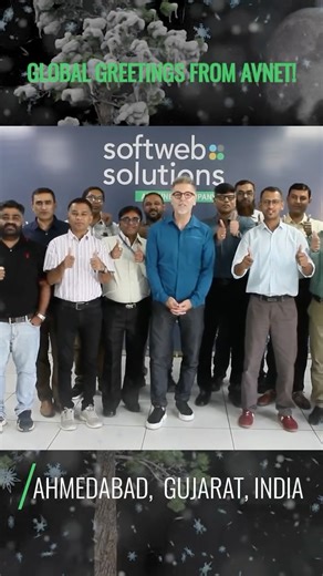 Avnet on Instagram: "Day 8 of Avnet's Global Greetings takes us to @softwebsolutionsinc! Watch the team around the globe wish everyone a Happy Holiday. 🌏"