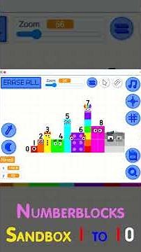 Numberblocks Sandbox 1 to 10 | DIY Numberblocks