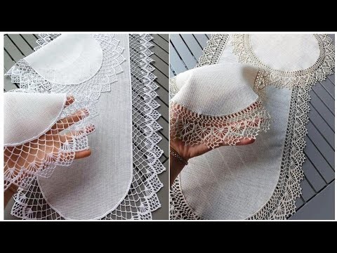 111 Brilliant Edges of Crochet Fillet Table Runner Ideas #diy #crochet #trending