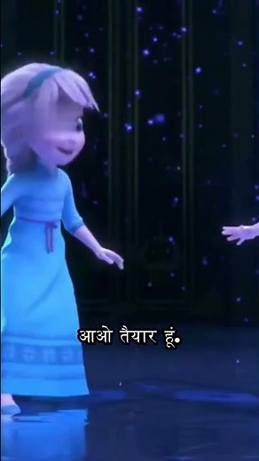 Elsa & Anna's Snow Scenes in Hindi From Frozen #disneystyle #frozenstyle #kidsstory #viralvideo