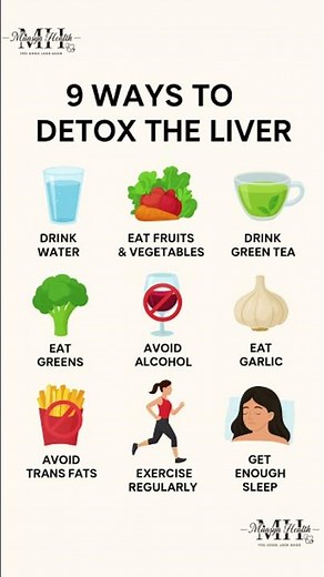 Ways to detox the liver