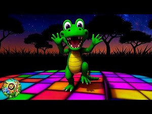 DiscoSafari – Crocodile Dance Song | Fun Animal Disco for Kids