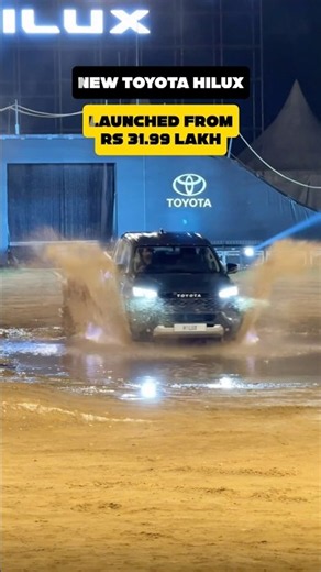 New Toyota Hilux Launched In India #shorts #ytshorts #hilux